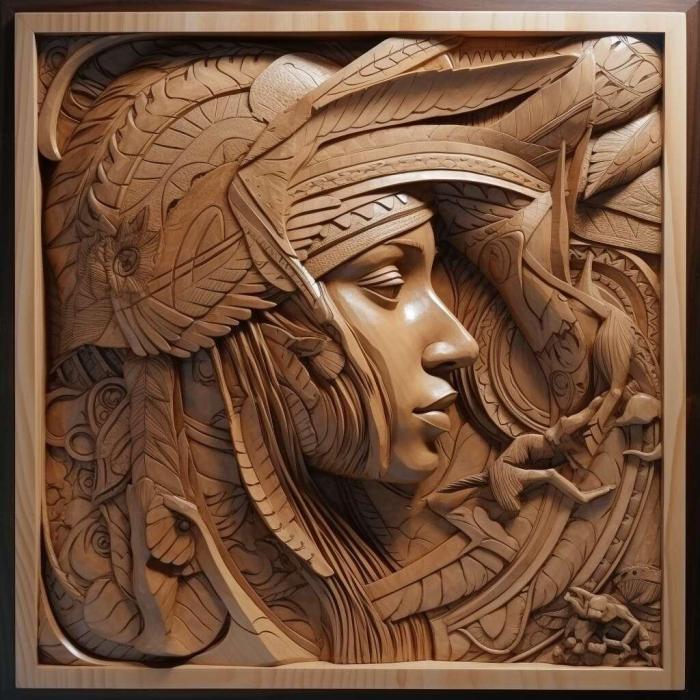 نموذج ثلاثي الأبعاد لآلة CNC 3D Art 